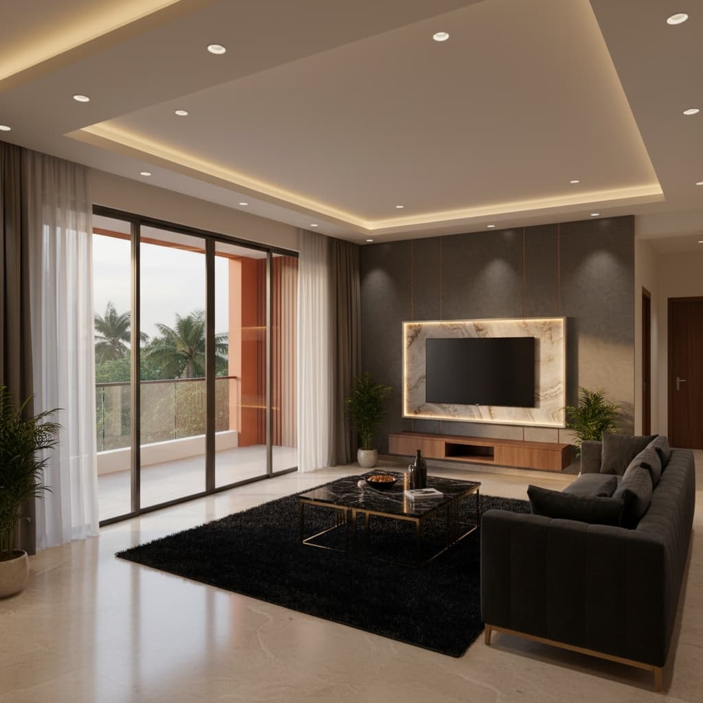 Epitome Luxury Living Room Render